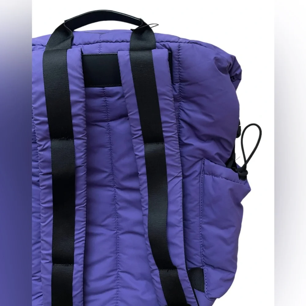 NEW Zara Purple Padded/Inflated Backpack